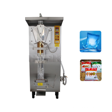 HZPK automatic small milk juice beverage water liquid detergent  pouch sachet bag filling and sealing machine